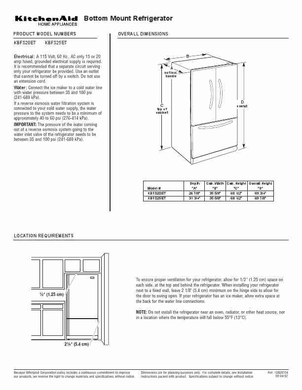 KitchenAid Refrigerator KBFS20ET-page_pdf